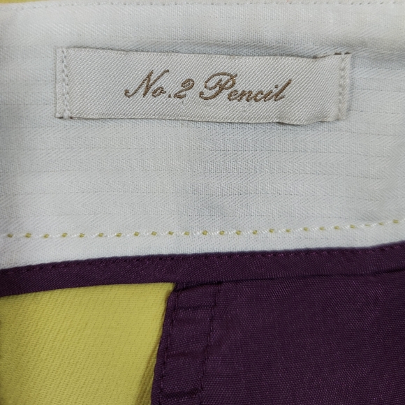 J.Crew Chartreuse No 2 Pencil Skirt - Picture 3 of 5